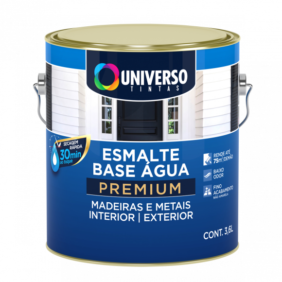 Esmalte Base Dagua 900ml Preto Universo     
