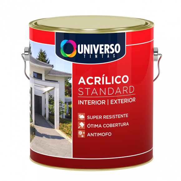 Tinta Standart Branca 900ml Universo                                  
