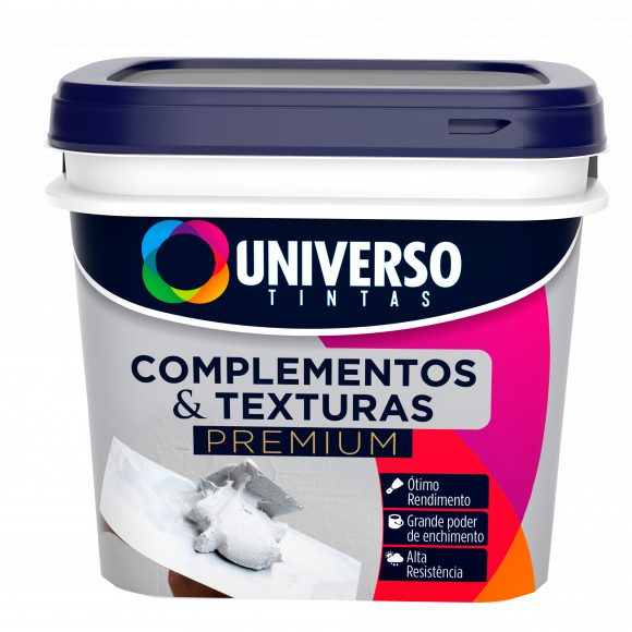 Massa Acrilica 25kg Balde Preto Universo                    