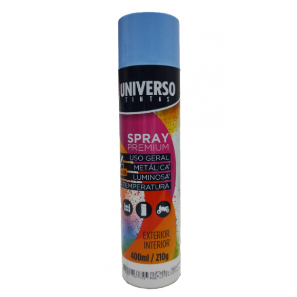 Tinta Spray Azul Claro 400ml Blh Universo   