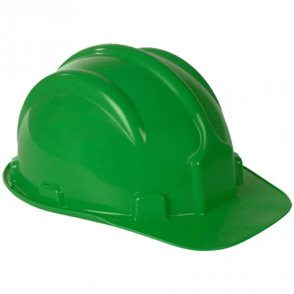 Capacete Seg Plastcor S/jug Verde           