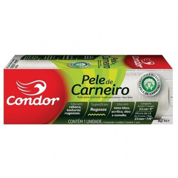 Rolo de La 18cm P Carneiro 951              