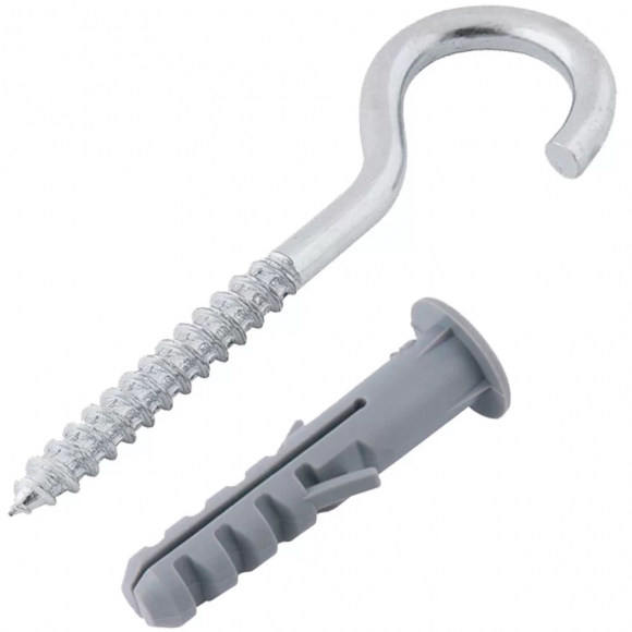 Gancho N8 C/bucha 10pc Lorenfer             