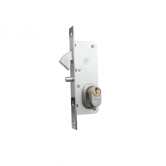 Fechadura Porta de Correr F1300 Inox Polido Aliança