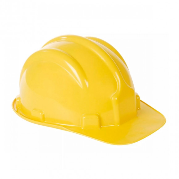 Capacete Seg Plastcor S/jug Amarelo         
