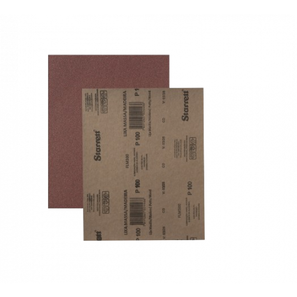 Lixa Massa Madeira Grao 120 Starrett                                  
