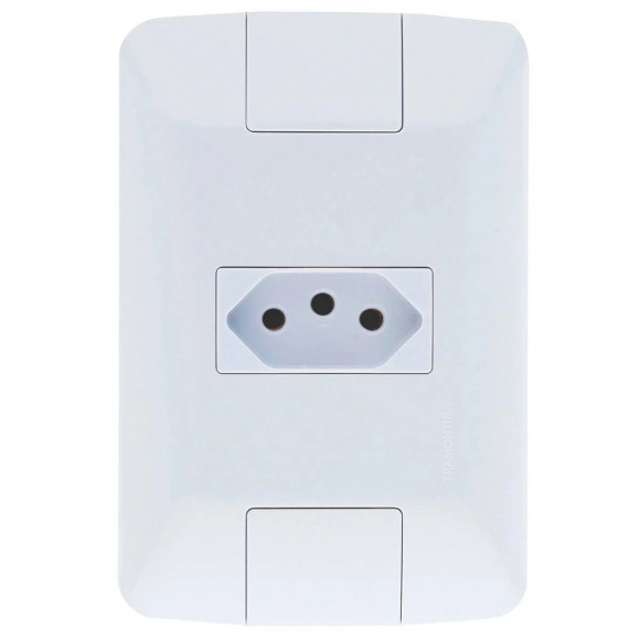 Conjunto Tom. Tramontina 2p+t 10a/250v Aria 