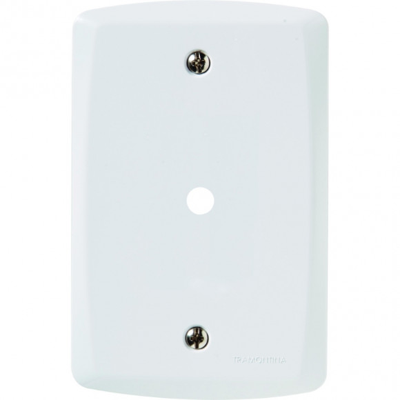 Placa 1 P Vertical Lux 2 4x2 Tramontina     