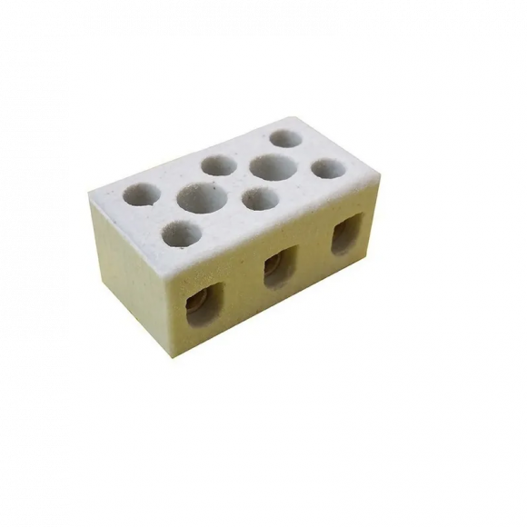 Conector Porcelana Thompson Tripolar 10mm2  
