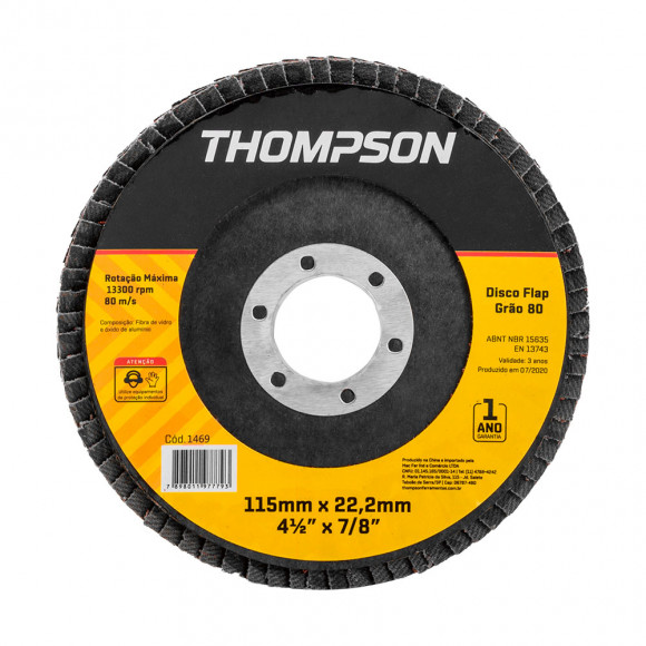 Disco Flap 4.1/2 Grao 40 Thompson           