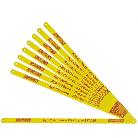 Serra Bi-metalica 24 Dentes C/2 Pcs Thompson
