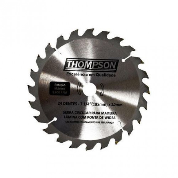 Serra Circular Thompson 7.1/4x24d Widea     