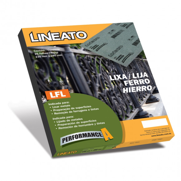 Lixa Ferro Lfl # 180 230x280mm Itambe       