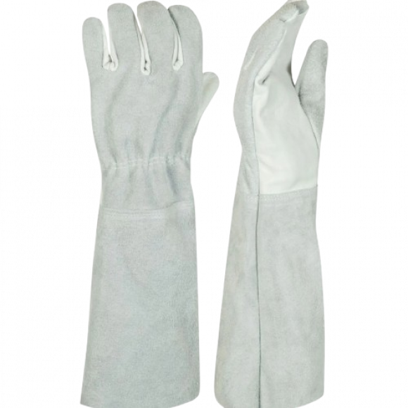 Luva Mista Raspa e Vaqueta Gg 20cm Plastcor                           
