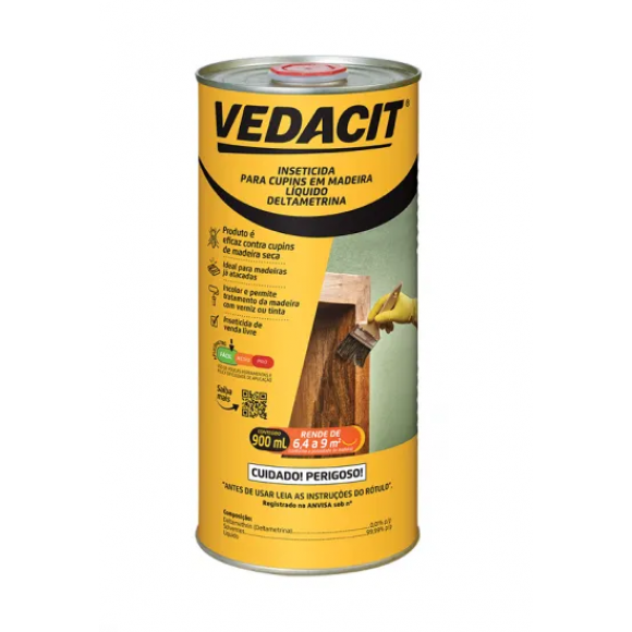Inseticida Para Cupim 900ml Veacit          