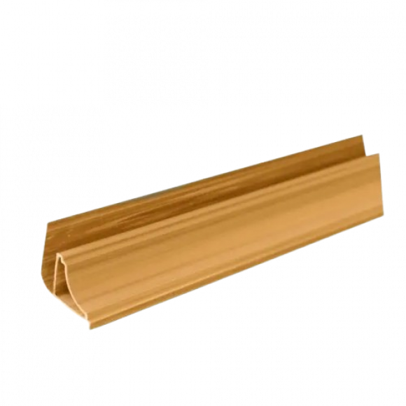 Moldura Universal Meia Cerejeira 6m Plasflex                          