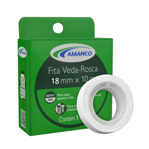 Fita Veda Rosca 18mmx10m Amanco              