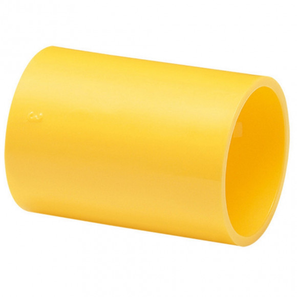 Luva de Pressão Amarela para Eletroduto Corrugado Flexível 25mm Amanco