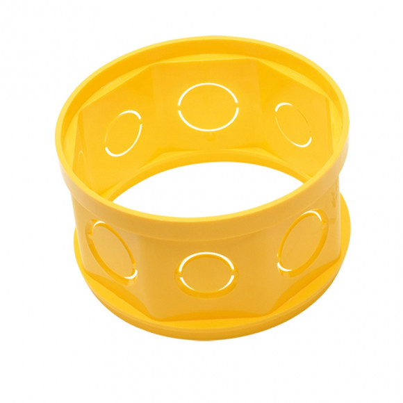 Prolongador Octogonal Para Caixa 4x4 Amarelo Amanco