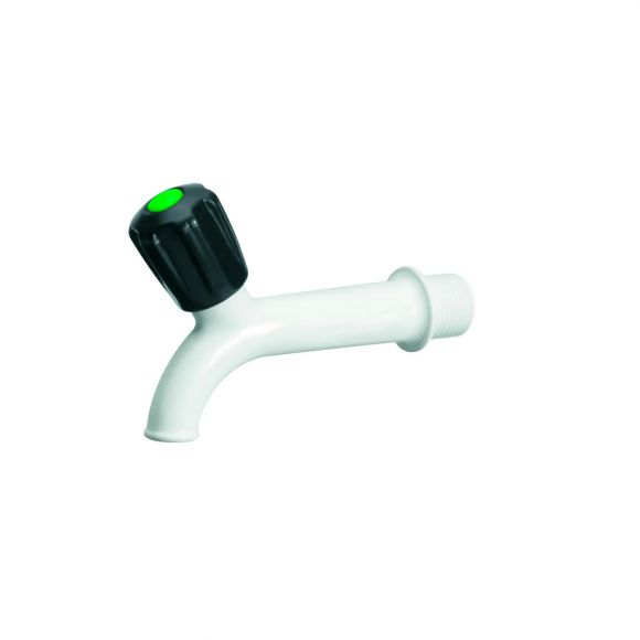 Torneira Plástica Para Tanque 3/4 Branca Amanco
