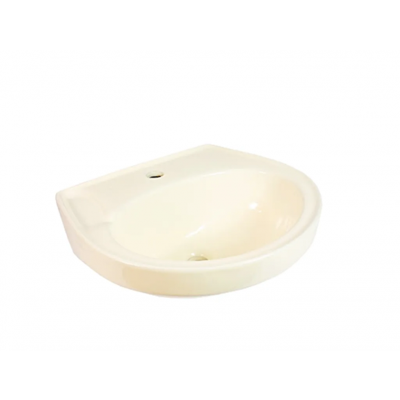 Lavatorio Susp. 46,5x34cm Bege Logasa       