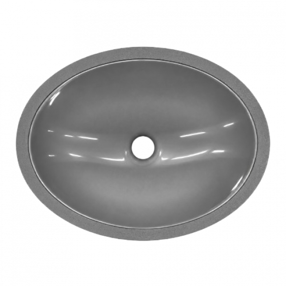 Cuba Oval 390x300 Sml Cinza Cromo Logasa    