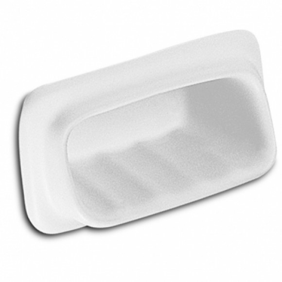 Saboneteira 17x17 Cinza Cromo Logasa        