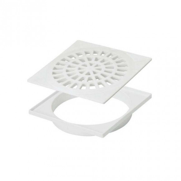 Conjunto Porta Grelha e Grelha Dn 300 Amanco