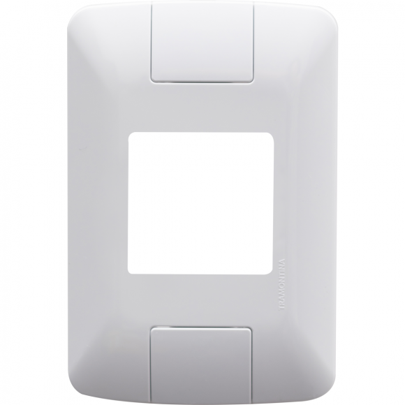 Placa Tramontina 4x2 2p Junto Br Aria       
