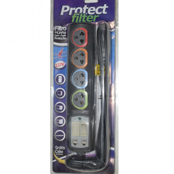 Protector Filter Ref 1375 Color Grafite 127v