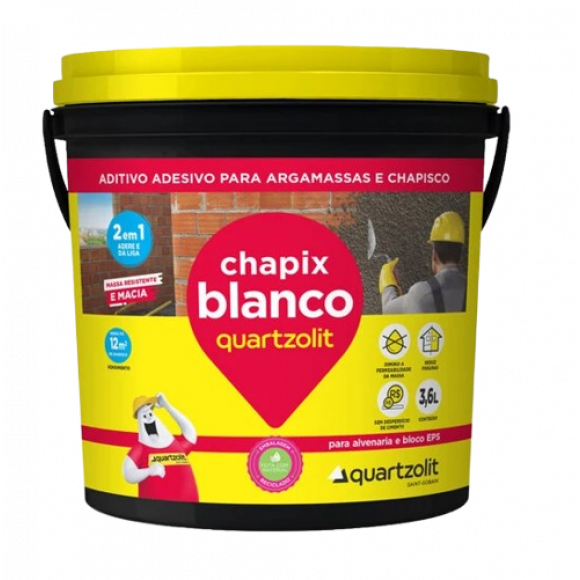 Chapix Blanco Bd 3,6lt Quartzolit           