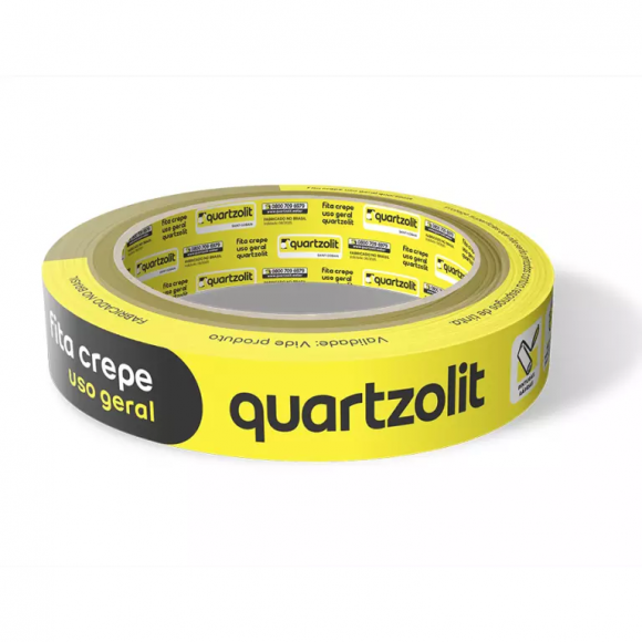 Fita Crepe Uso Geral 24mmx50m Quartzolit    