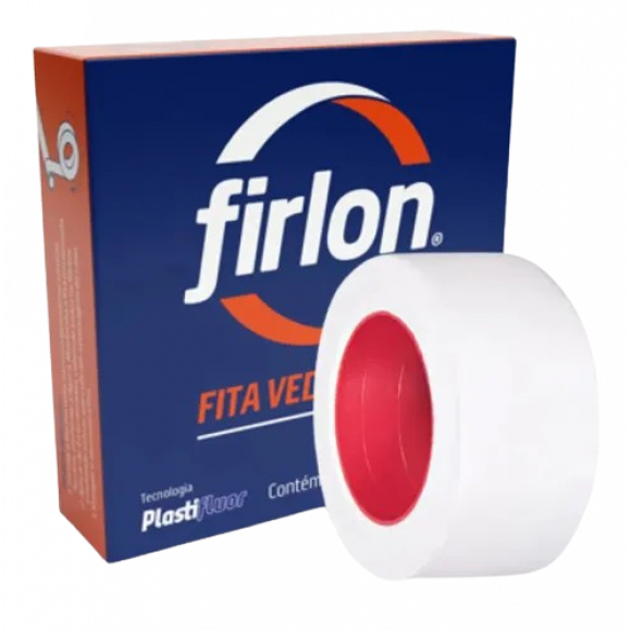 Fita Veda Rosca Firlon 18mmx50m Plastifluor                 