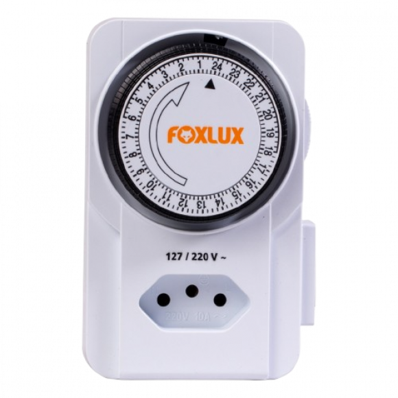 Timer Analogico Tempo Bivolt Foxlux                         