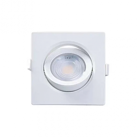 Spot Taschibra Emb Quadrado 3w 3000k 8354   