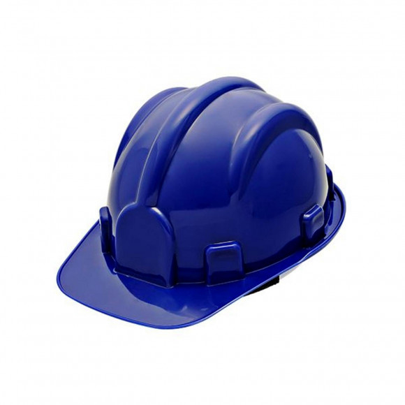 Capacete Seg Plastcor S/jug Azul            