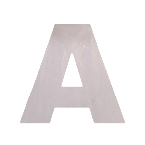 Letra Pvc A 15cm Lorenfer                   