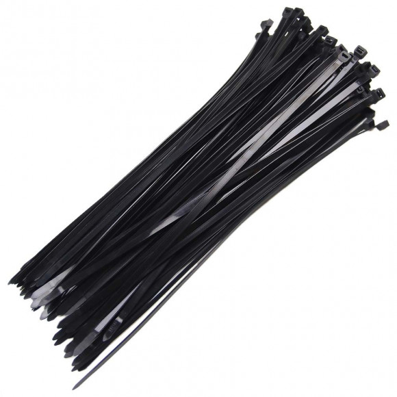 Abracadeira Preta Thompson 2,5x10cmc/100    
