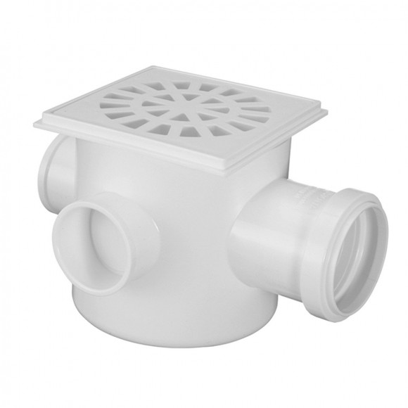 Caixa Sifonada Herc 150x150x50 Quad Br      