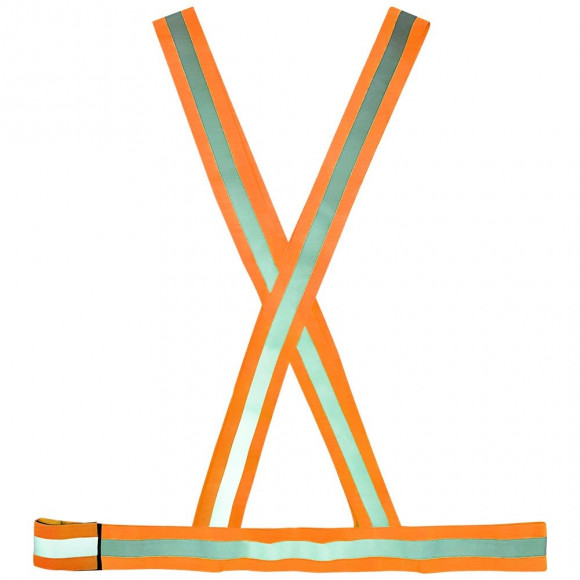 Colete X Plastcor Laranja C/ Refletivo      