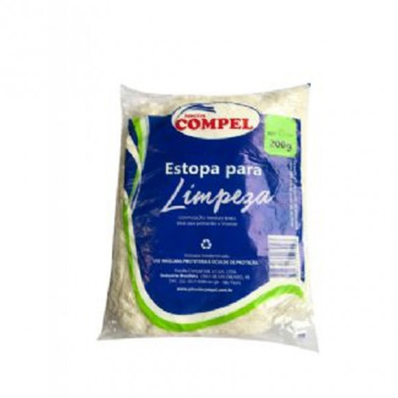 Estopa Limpeza 200g Compel                  