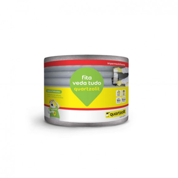 Fita Veda Tudo Autoadesiva 15x10 Quartzolit 