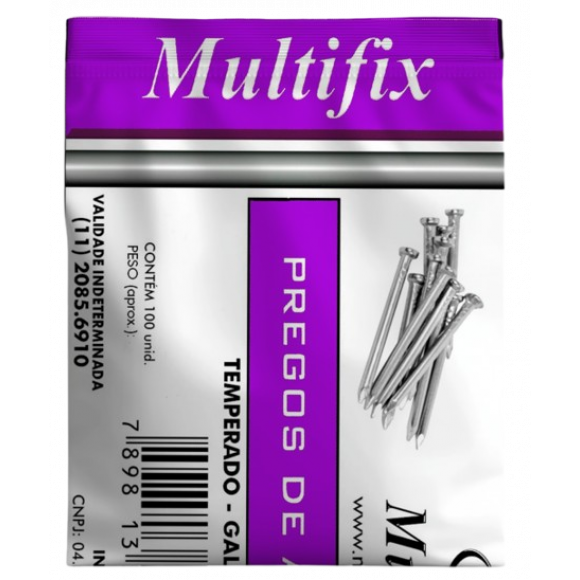 Prego Aco 17x21 1kg Multifix                                