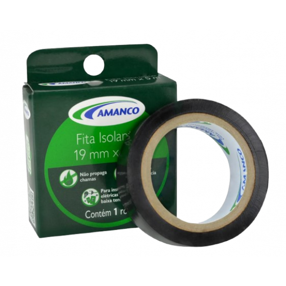 Fita Isolante 19mmx10m Clc Amanco                                     