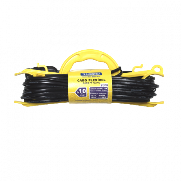 Extensao Cabide 15m Cbo Pp 1,0mm Tramontina 