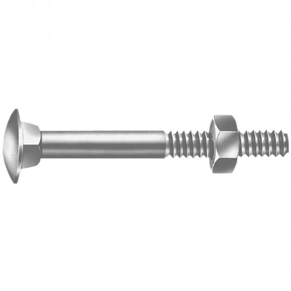 Parafuso Frances C/porc 3/8x7 Ciser         
