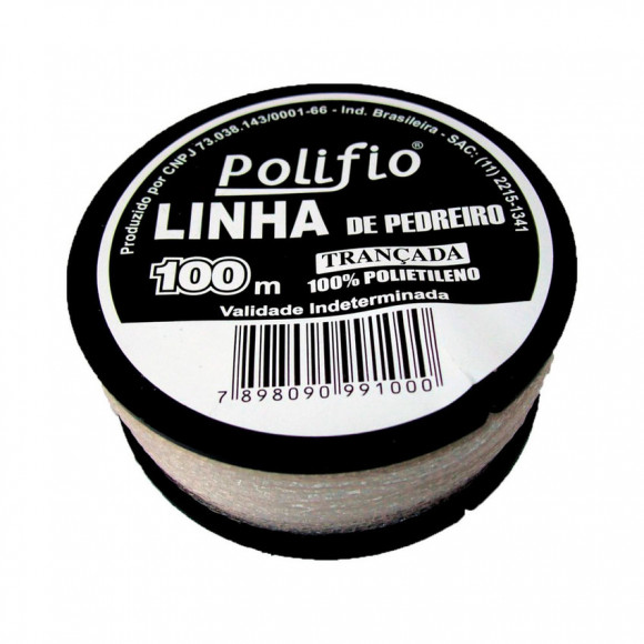 Linha de Pedreiro Polifio 100 M Unifio      