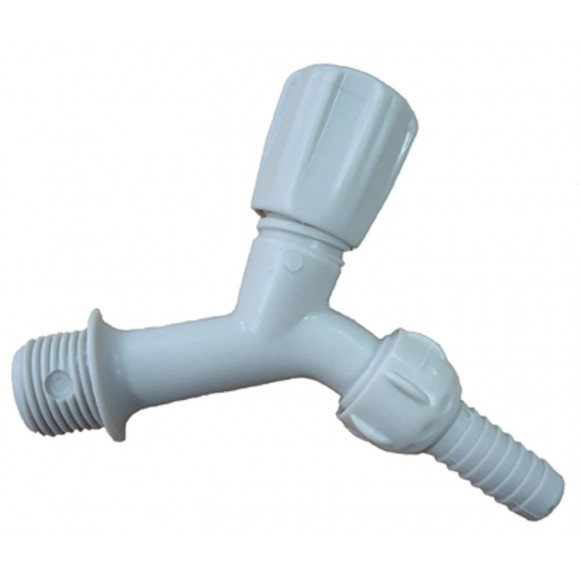 Torneira Plast Jd Cinza Prata 1/2 Amanco    