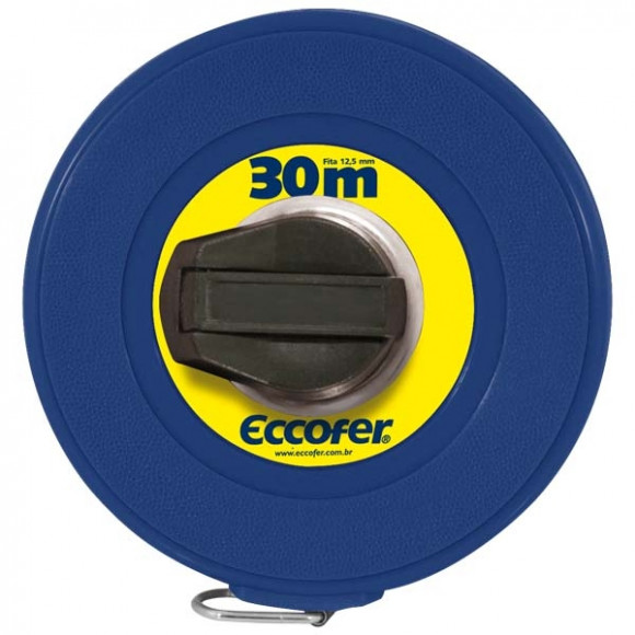 Trena Fibra 30m Cx Fechada Eccofer          