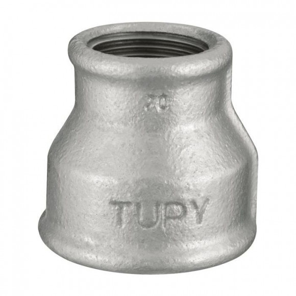 Luva Redução Galvanizado 3/4 X 1/2 Tupy               